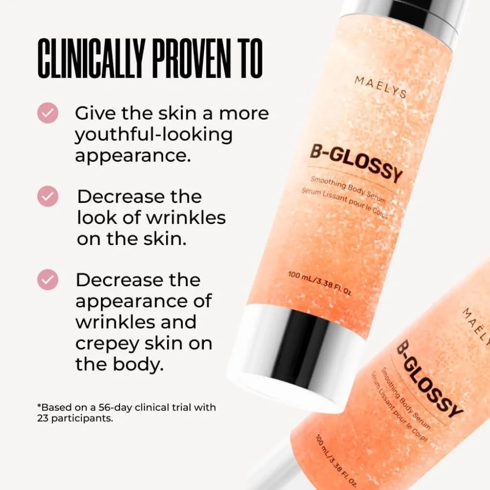 NIB | Maelys | B-GLOSSY | Smoothing Body Serum with Peptides + Hyaluronic Acid